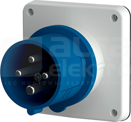 16A/4P 9h 230V IP44 Wtyczka odbiornikowa tablicowa