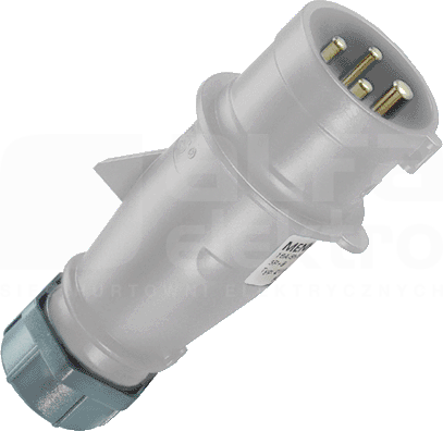 AM-TOP 32A/4P 1h 500V IP44 Wtyczka 1-częściowa