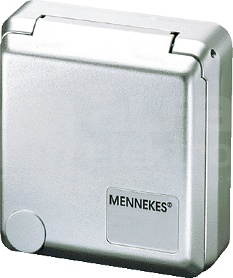 CEPEX 16A/2P 12h 230V IP44 Gniazdo podtynkowe