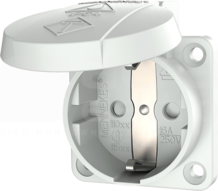SCHUKO 16A/2P+E 230V 230V, IP54 Gniazdo tablicowe