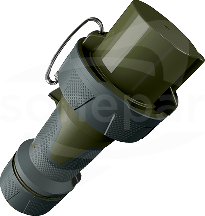 63A 5P 400V IP67 Wtyczka
