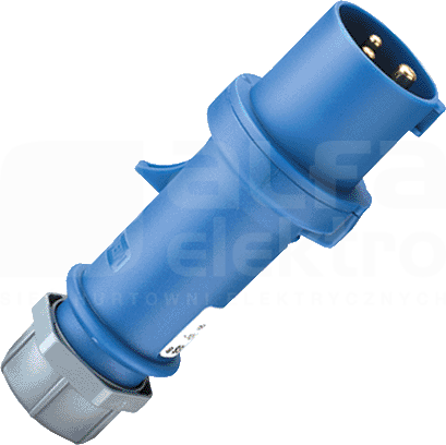 PROTOP 16A/3P 6h 230V IP44 Wtyczka 2-częściowa z zaciskami śrubowymi