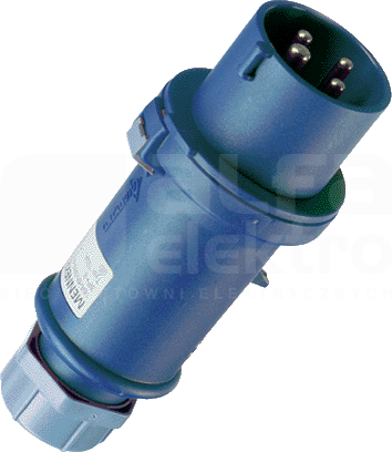 PROTOP 16A/4P 9h 230V IP44 Wtyczka 2-częściowa z zaciskami śrubowymi