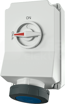 63A/3P 6h 230V, IP67 Zestaw instalacyjny
