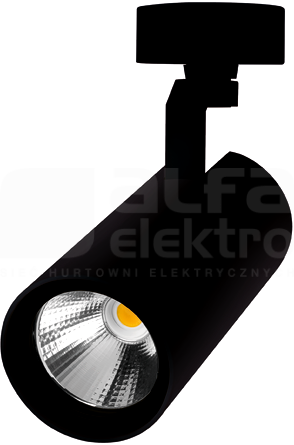 POINT LED 15W 3000K 1320lm 20D czarny Projektor LED