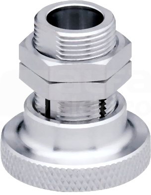 FIXING/M12/BASIC/MS/END STOP Tuleja montażowa