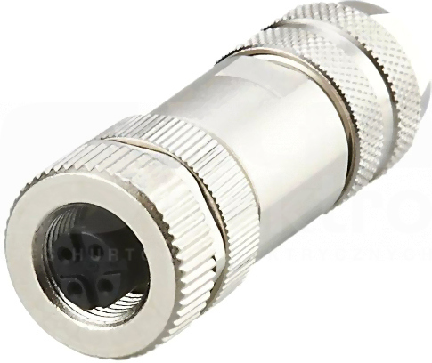 SDOGH040MSSFKSG M12 4P Wtyk żeński prosty