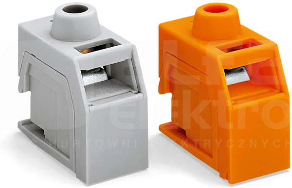 202-601 szara 2x10/10mm2 Złączka do transformatorów