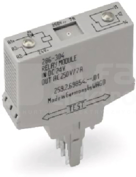 286-308 230VDC PRZEKAŹNIK WTYKANY 1P