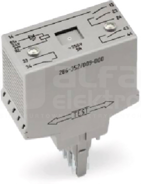 286-355 115VDC PRZEKAŹNIK WTYKANY 4Z