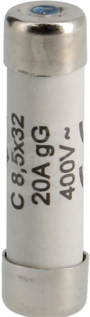 8,5x32 gG 400V 20AAC Bezpiecznik C zwłoczny