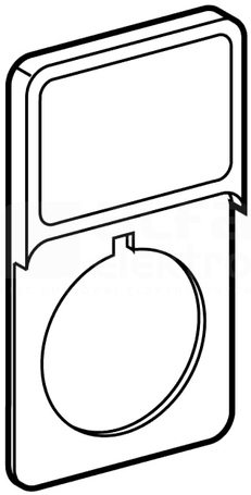 Z15 SQUARE D (042802) UCHWYT LEGENDY 30x30mm