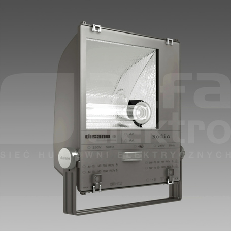 RODIO 3 1803 JM-T 400W/645 E40 IP66 Naświetlacz asymetryczny+źródło