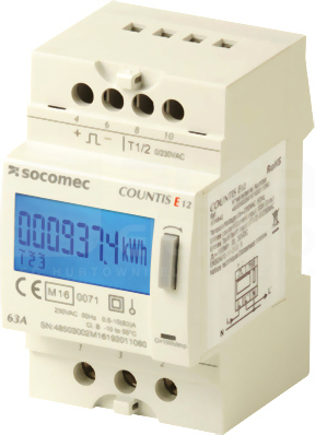 COUNTIS E12 63A MID Licznik energii 1F bezp.2tar
