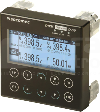 DIRIS DIGIWARE D-50 Wyświetlacz