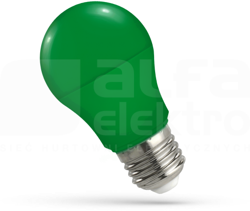 GLS 5W GREEN E27 230V Źródło LED SPECTRUM