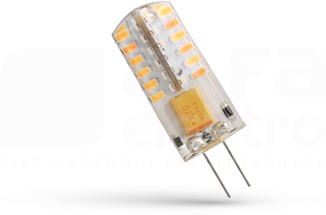 G4 COLUMN 12V 2W/CW 175lm Źródło LED SPECTRUM silikon