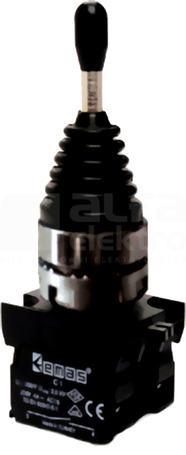 CM101DJ21 2NO Joystick 2-poz.metal niestabilny