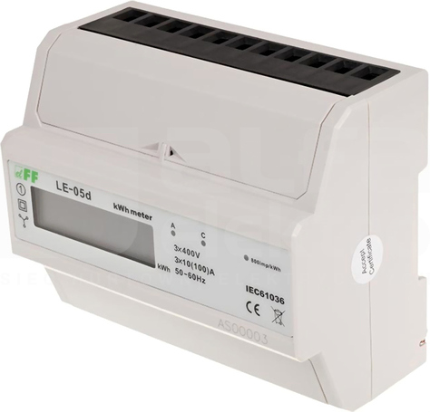LE-05d 3x230/400V LICZNIK ENERGII 3-FAZ.7MOD.LCD