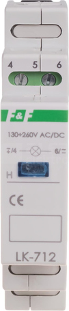 LK-712B 10-30V 1xLED nieb LAMPKA KONTROLI ZASILANIA