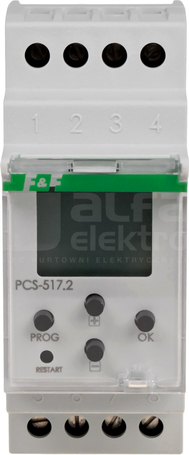 PCS517 PRZEKAŹNIK CZASOWY 18-FUNKC.