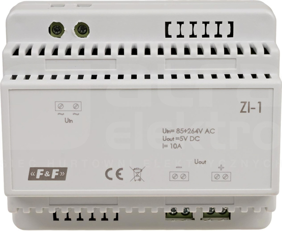ZI-1 85-264VAC/5VDC 10A ZASILACZ IMPULSOWY