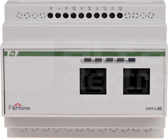 MH-L4-3 poziom 3 MODUŁ ŚCIEMNIACZ 4xWY F&Home