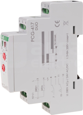 PCG-417DUO PRZEKAŹNIK CZASOWY GW-TRÓJK