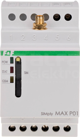 SIMply MAX P04 GSM PRZEKAŹNIK ZDALNIE STEROWANY