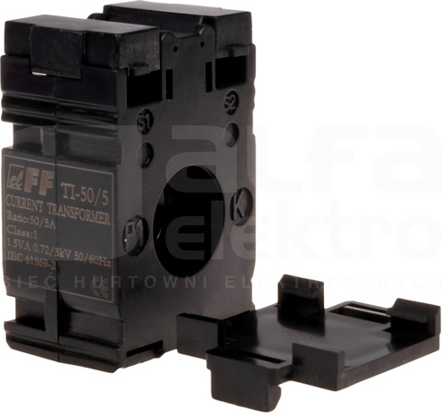 TI-50 50/5A kl.1 PRZEKŁADNIK PRĄDOWY