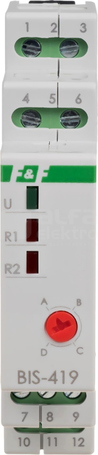 BIS-419I 16A TH35 9-30VAC PRZEKAŹNIK BISTABILNY