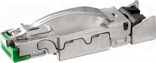 RJ45 HEAVY DUTY 8P Wtyk męski kątowy ekranowany