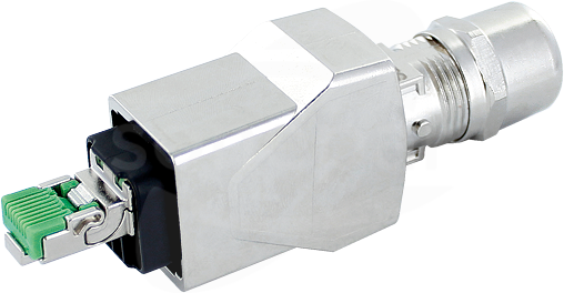 Push Pull Power RJ45 Wtyczka zasilajaca