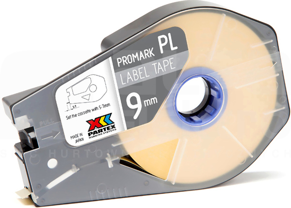 PROMARK-PL090CN4 9mm żółty (30m) Taśma samoprzylepna do MK-8/T-800/T-1003