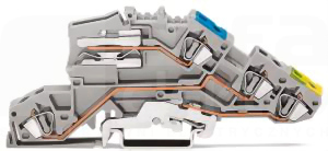 777-641 4mm2 szara Złączka TOPJOP NT/L/PE