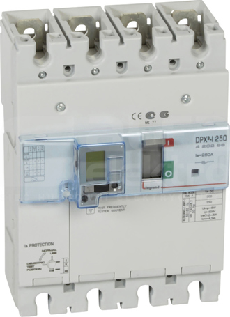 DPX3-I-250 4P 250A Rozłącznik z modułem różnicowoprądowym