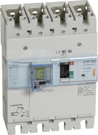 DPX3-250 3P 100A 25kA Wyłącznik mocy z wyzwalaczem elektron+zabezp
