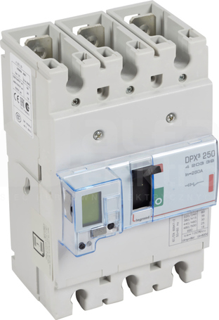 DPX3-250 EL 3P 250A 36kA Wyłącznik mocy z wyzwalaczem elektronicznym