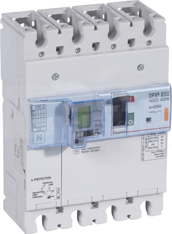 DPX3-250 3P 100A 25kA Wyłącznik mocy z wyzwalaczem elektron+pomiar+zabez