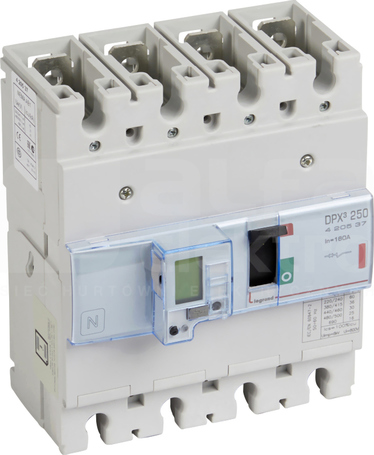 DPX3-250 4P 160A 36kA Wyłącznik mocy z wyzwalaczem elektronicznym
