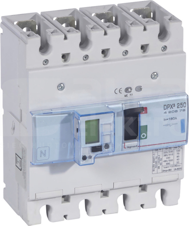 DPX3-250 3P 100A 70kA Wyłącznik mocy z wyzwalaczem elektron+pomiar