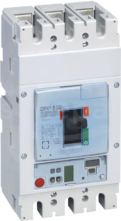DPX3 630 S2 3P 630A 70kA Wyłącznik z wyzwalaczem elektronicznym