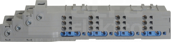 HX3 125A 1/2-rzędu Blok rozdzielczy rzędowy