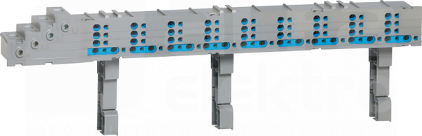 HX3 125A 1/1-rzędu Blok rozdzielczy rzędowy
