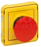PLEXO55 IP55 żółty/czerwony Mechanizm łącznika awaryjnego