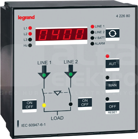 SZR 2-aparaty Sterownik standardowy