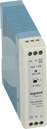 1F 24VDC 24W Zasilacz stabilizowany impulsowy