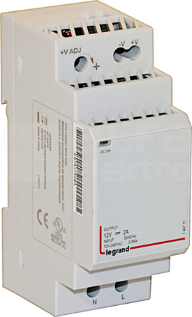240V/12V 24W 2,0A Zasilacz impulsowy