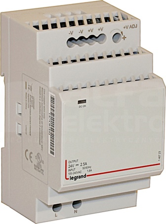 240V/24V 60W 2,5A Zasilacz impulsowy