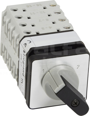 PR17 20A 4P 1-2 Łącznik krzywkowy